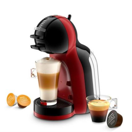 Krups - Капсульна кавоварка NESCAFÉ DOLCE GUSTO MINI ME 1500W/230V червоний/чорний