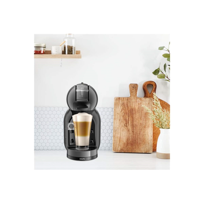 Krups - Капсульна кавоварка NESCAFÉ DOLCE GUSTO MINI ME 1500W антрацит