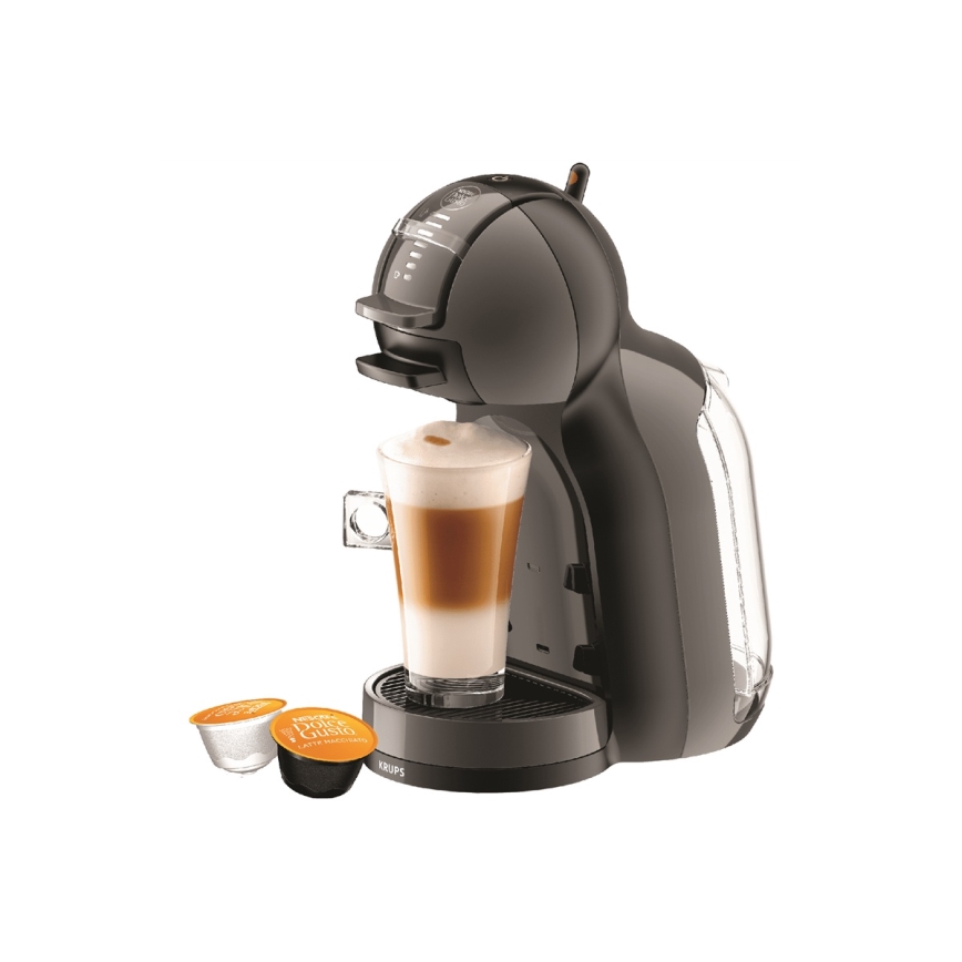 Krups - Капсульна кавоварка NESCAFÉ DOLCE GUSTO MINI ME 1500W антрацит