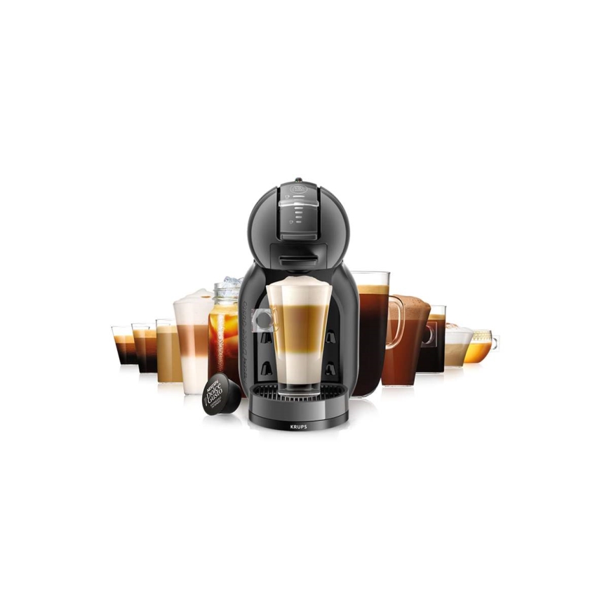 Krups - Капсульна кавоварка NESCAFÉ DOLCE GUSTO MINI ME 1500W антрацит
