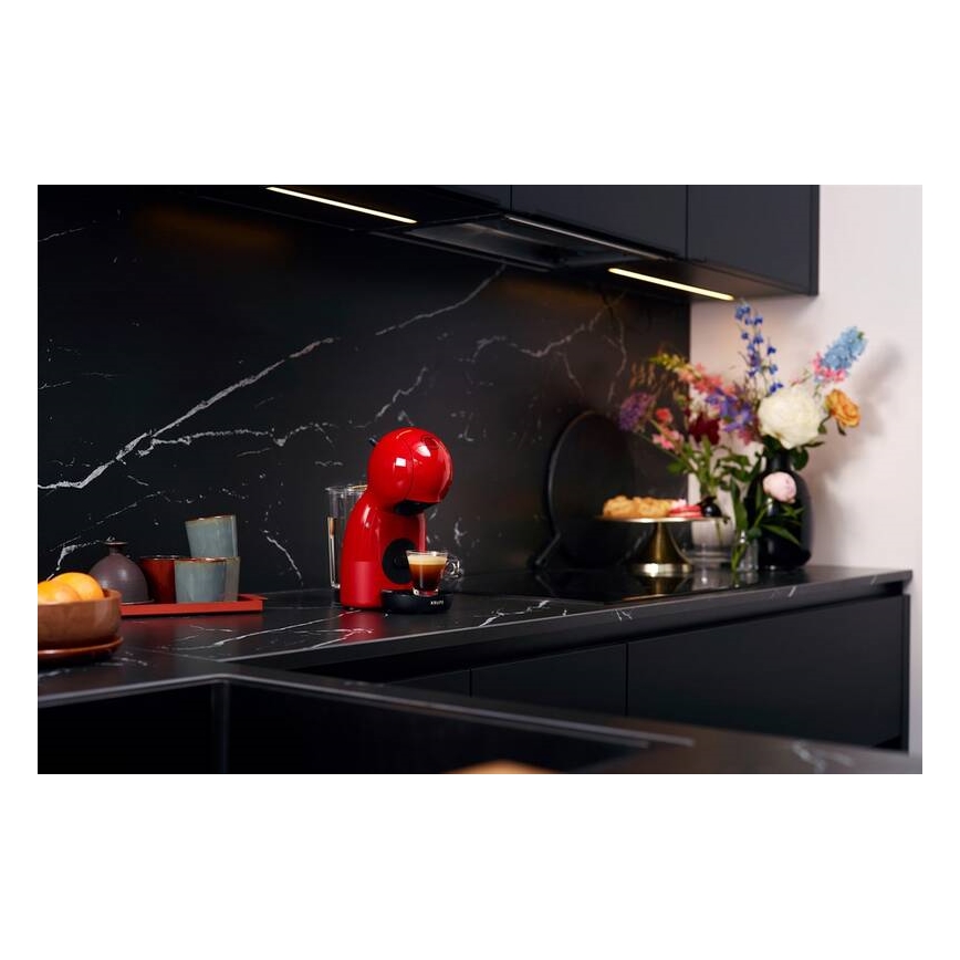 Krups - Капсульна кавоварка NESCAFÉ DOLCE GUSTO PICCOLO XS 1600W червоний