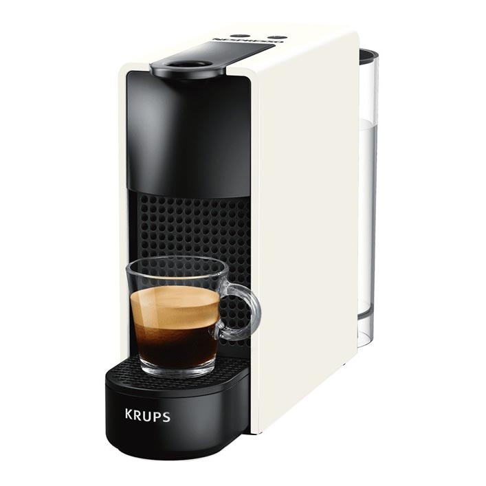 Krups - Капсульна кавоварка NESPRESSO Essenza mini 1310W/230V білий