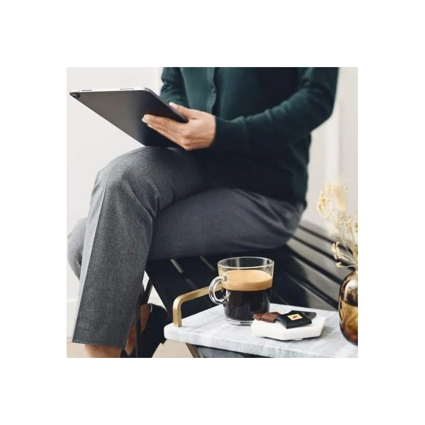 Krups - Капсульна кавоварка NESPRESSO Essenza mini 1310W/230V білий