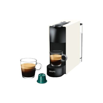 Krups - Капсульна кавоварка NESPRESSO Essenza mini 1310W/230V білий