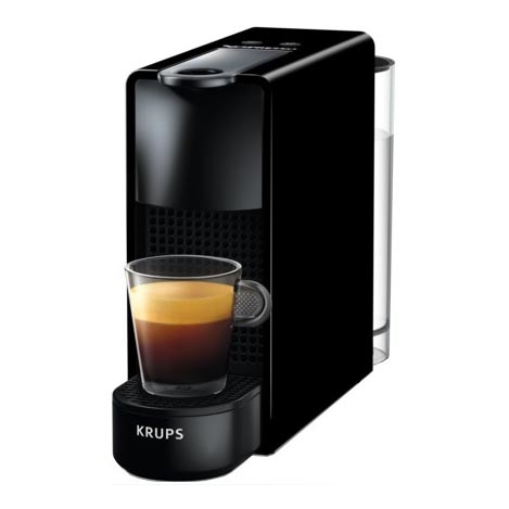 Krups - Капсульна кавоварка NESPRESSO Essenza mini 1310W/230V чорний