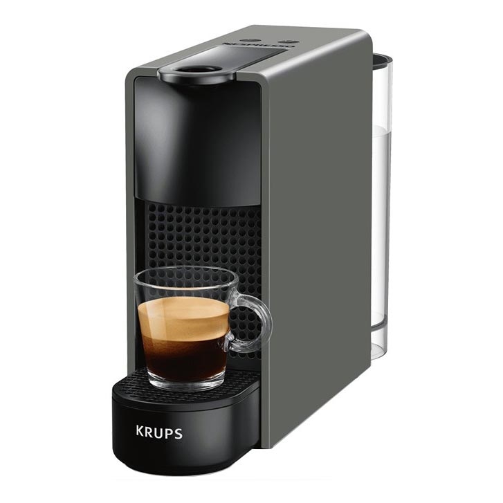 Krups - Капсульна кавоварка NESPRESSO Essenza mini 1310W/230V сірий