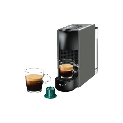 Krups - Капсульна кавоварка NESPRESSO Essenza mini 1310W/230V сірий