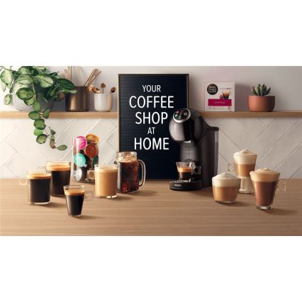Krups - Капсульная кофемашина NESCAFÉ DOLCE GUSTO GENIO S 1500W антрацит