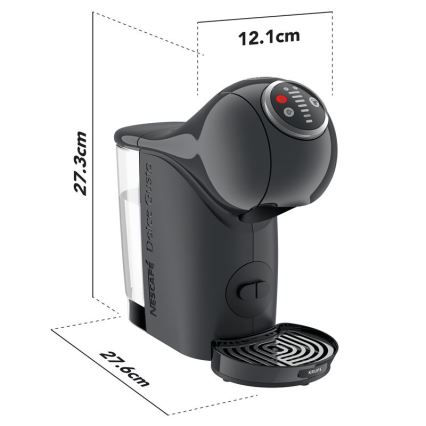 Krups - Капсульная кофемашина NESCAFÉ DOLCE GUSTO GENIO S 1500W антрацит