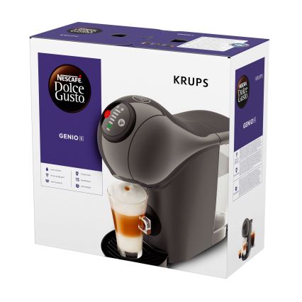 Krups - Капсульная кофемашина NESCAFÉ DOLCE GUSTO GENIO S 1500W антрацит