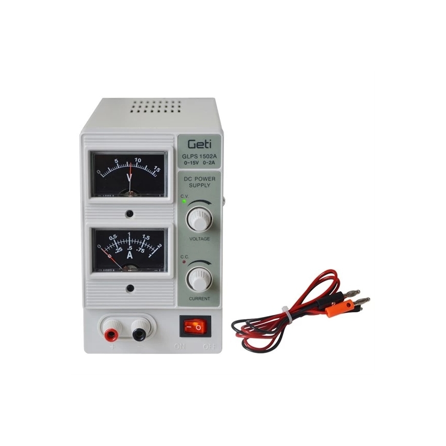 Лабораторний блок живлення 1502A 0-15V/0-2A