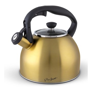 Lamart - Чайник 2,5л золотой/нержавеющая сталь