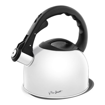 Lamart - Чайник 2л белый/нержавеющая сталь