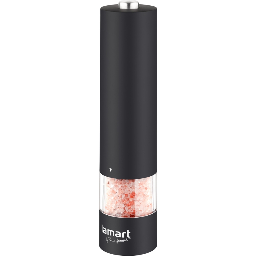 Lamart - Електрична млинниця для спецій 4xAA чорна