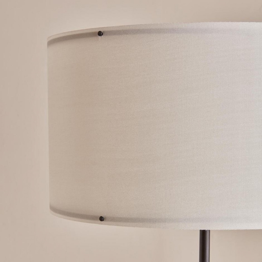 Lampa de podea AYD 1xE27/40W/230V maro/alb