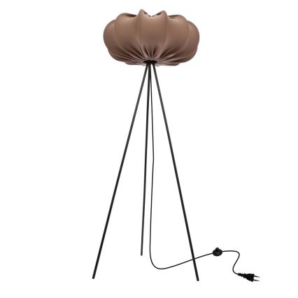 Lampa de podea CAFEE 1xE27/40W/230V maro/neagră