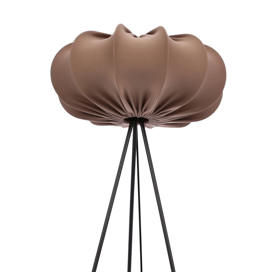 Lampa de podea CAFEE 1xE27/40W/230V maro/neagră