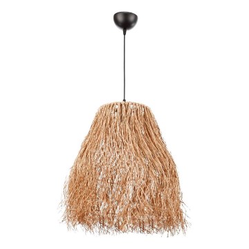 Лампа на ланцюгу FRINGE 1xE27/40W/230V рафія