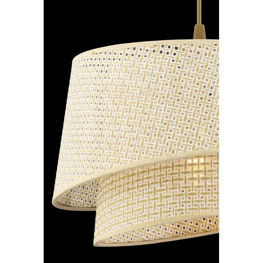 Лампa на верига BARETTE 1xE27/60W/230V кремова