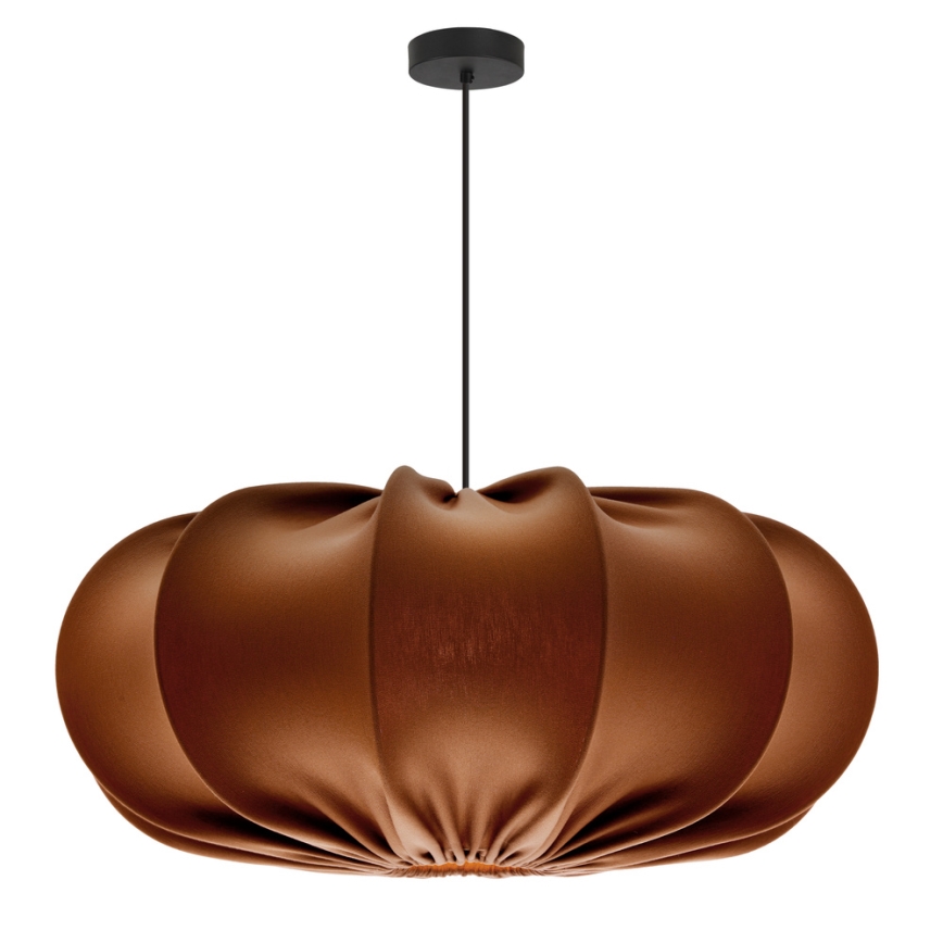 Лампа підвісна CAFEE 1xE27/40W/230V діаметром 52 см коричнева