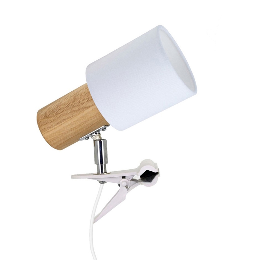 Лампа с зажимом TREEHOUSE 1xE27/25W/230V дуб
