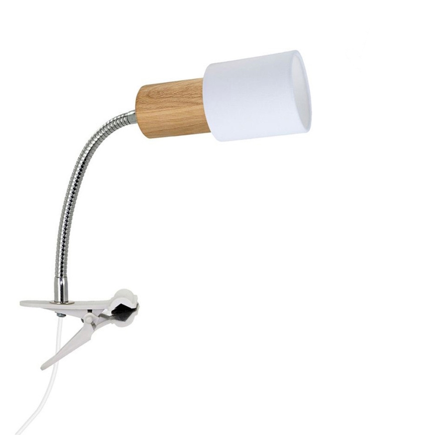 Лампа с зажимом TREEHOUSE 1xE27/25W/230V дуб