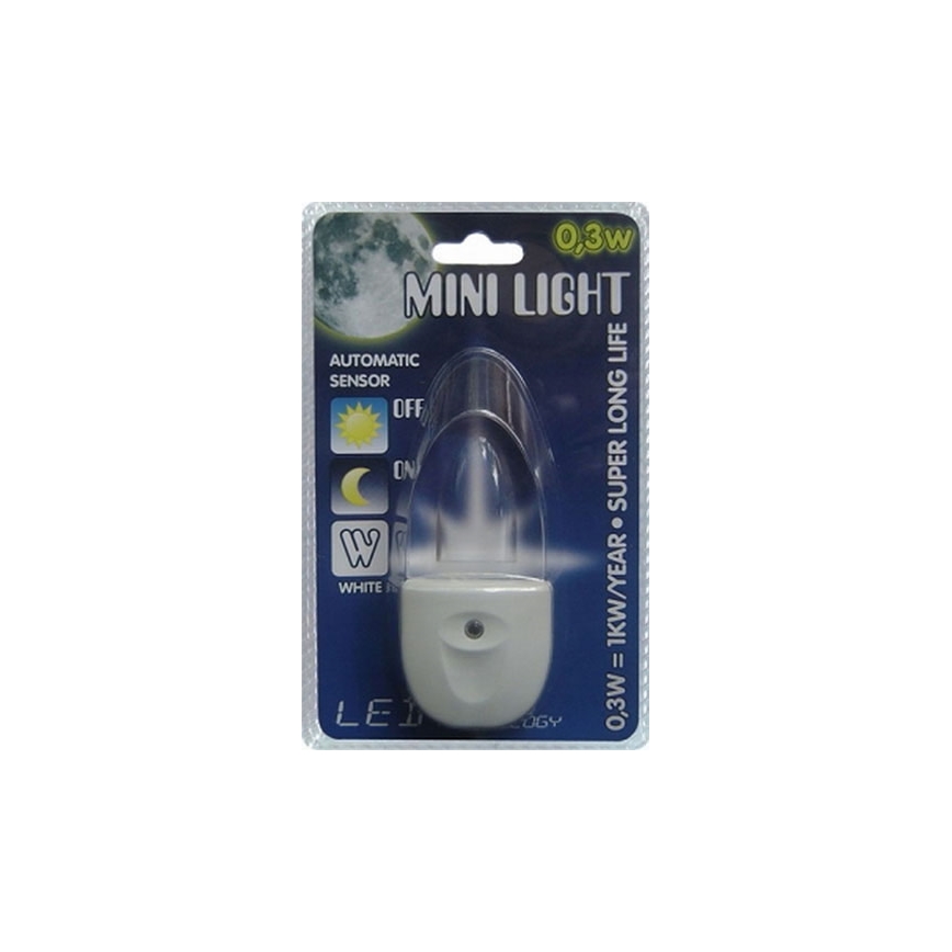 Лампа в розетку MINI-LIGHT (меняет цвета)