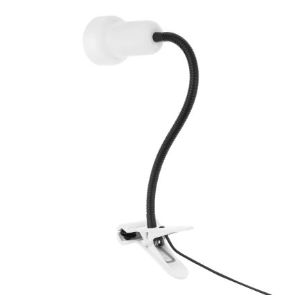 Лампа з затискачем LOLEK 1xE14/24W/230V білий