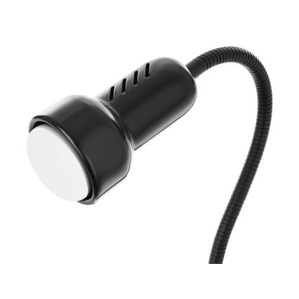 Лампа з затискачем LOLEK 1xE14/24W/230V чорний