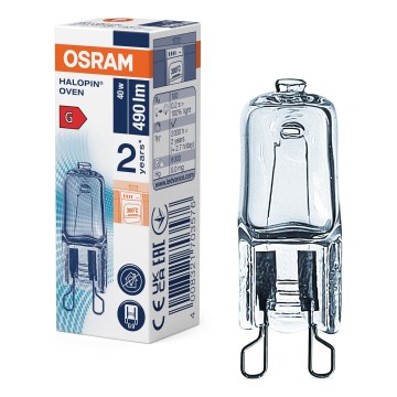 Лампочка для духовки HALOPIN G9/40W/230V 2700K - Osram