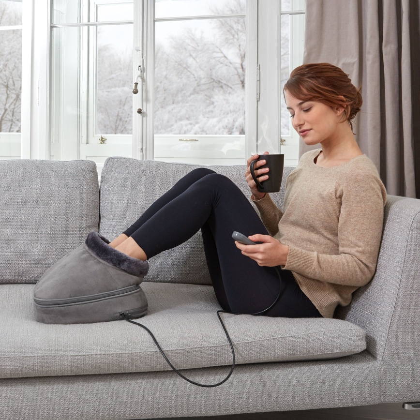 Lanaform - Электрический массажер для ног 2 в 1 SHIATSU 30W/230V