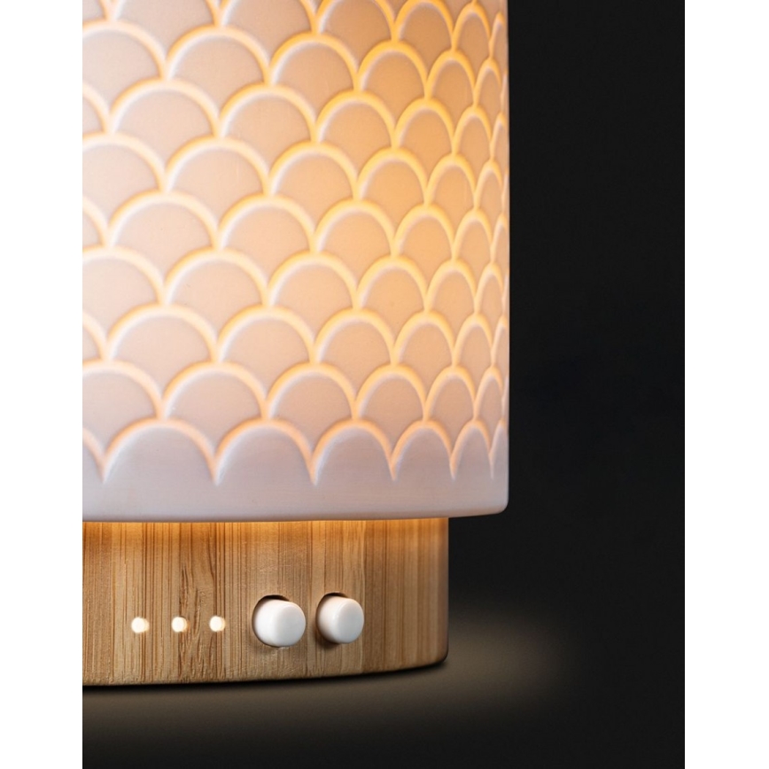 Lanaform - LED-ультразвуковой ароматический диффузор 5 В 280 мл USB