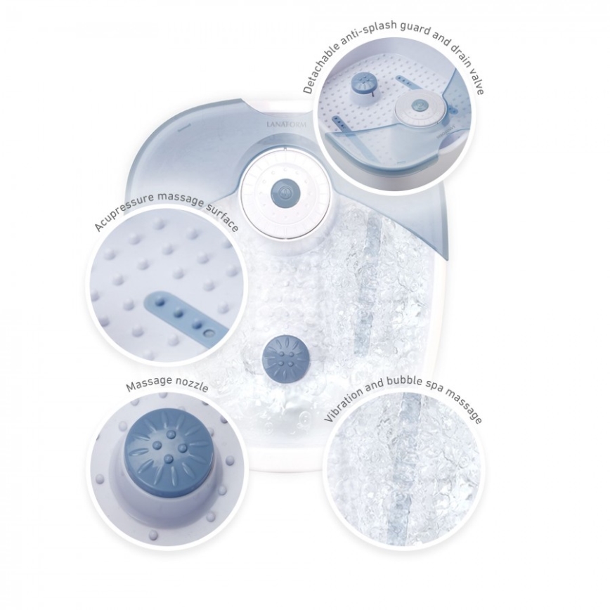 Ланаформ - масажна ванночка для ніг Фут-спа 60 Вт/230 В