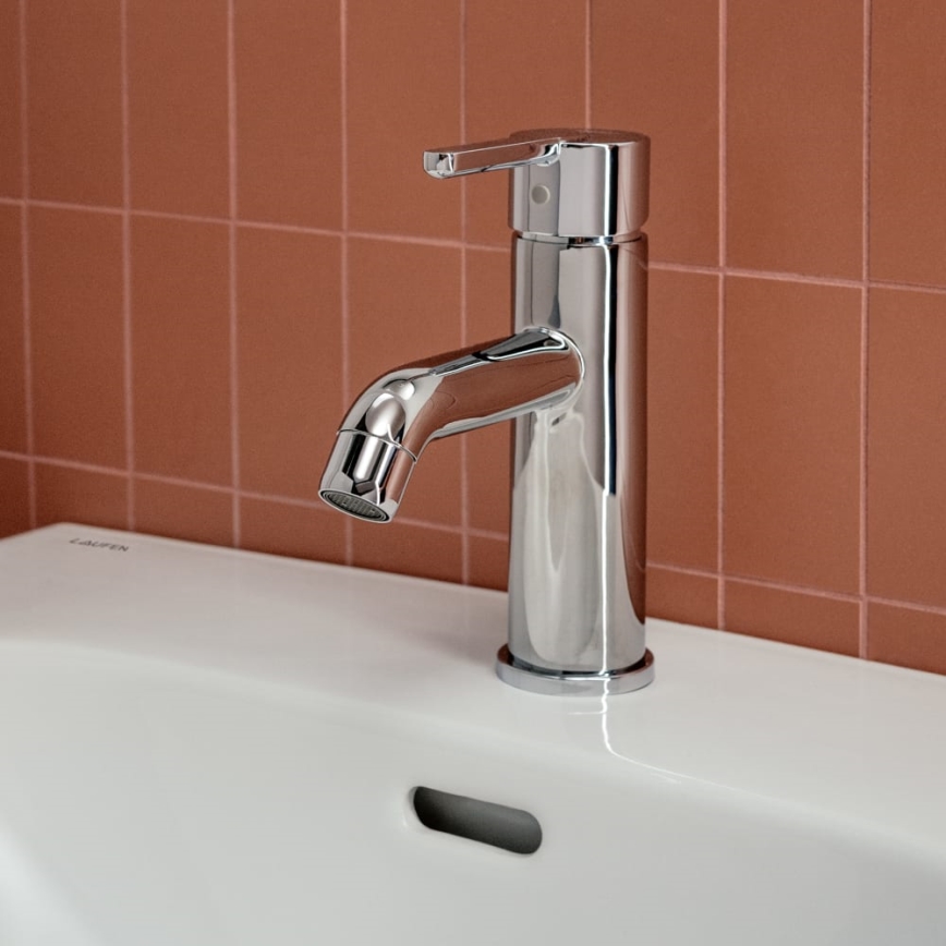LAUFEN H3110810041201 - Смеситель для умывальника LUA 19,2 см блестящий хром