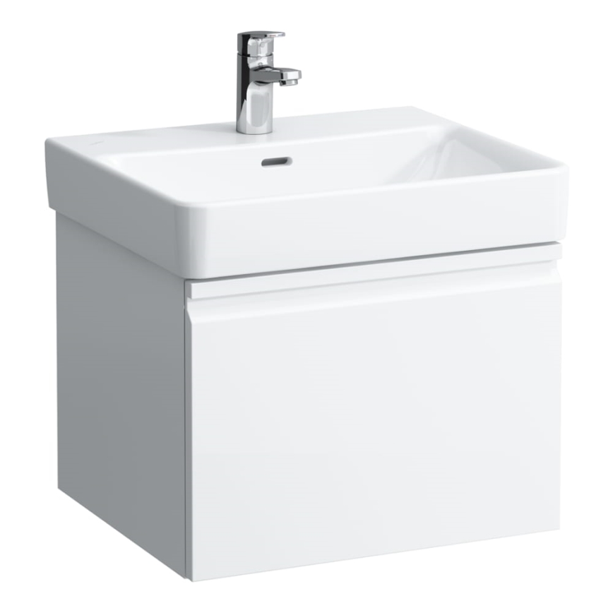 LAUFEN H8109620001041 - Умывальник на столешницу/подвесной PRO 55x46,5 см керамика/белый