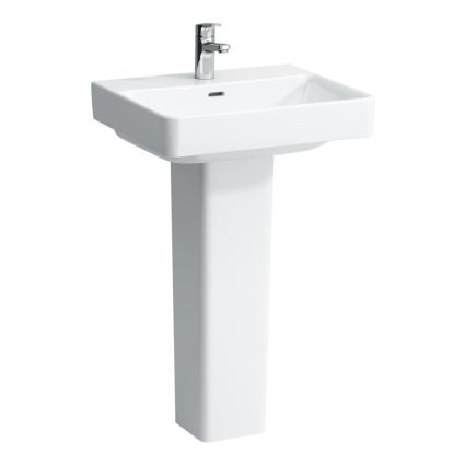 LAUFEN H8109620001041 - Умывальник на столешницу/подвесной PRO 55x46,5 см керамика/белый