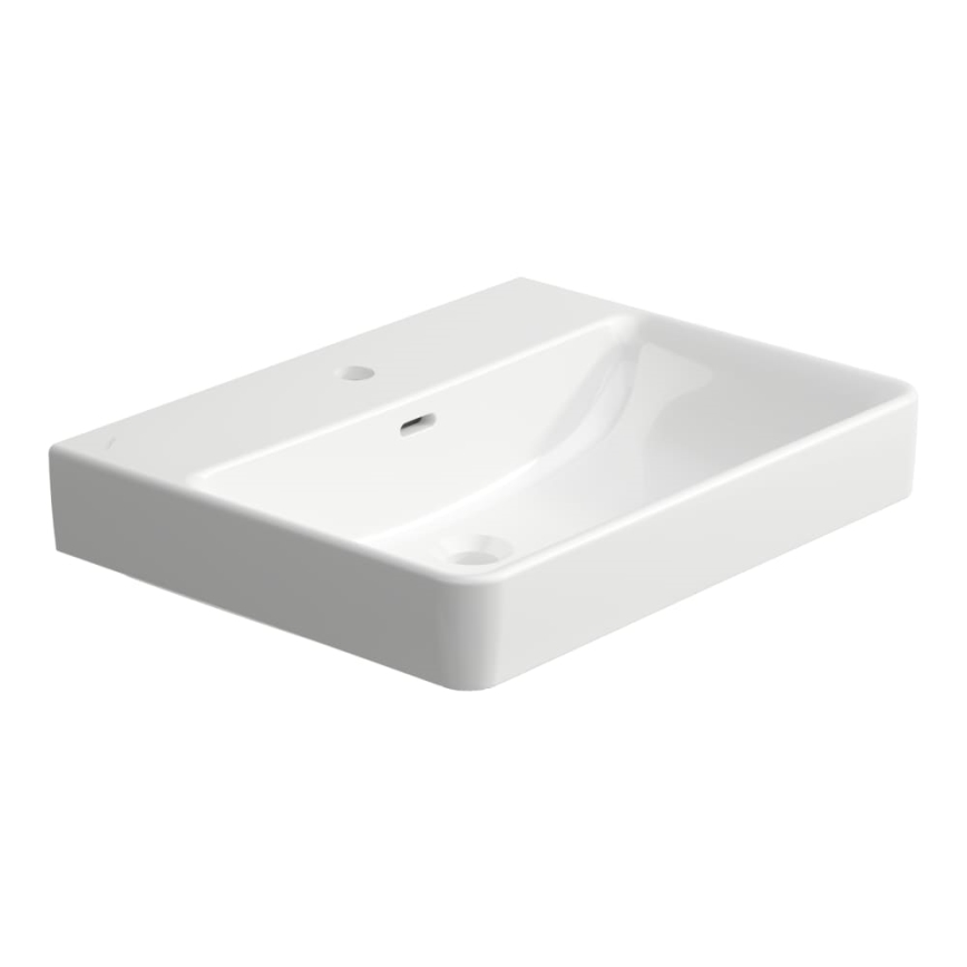 LAUFEN H8109630001091 - Умивальник накладний (на стільницю)/підвісний PRO 60x46,5 см кераміка/білий