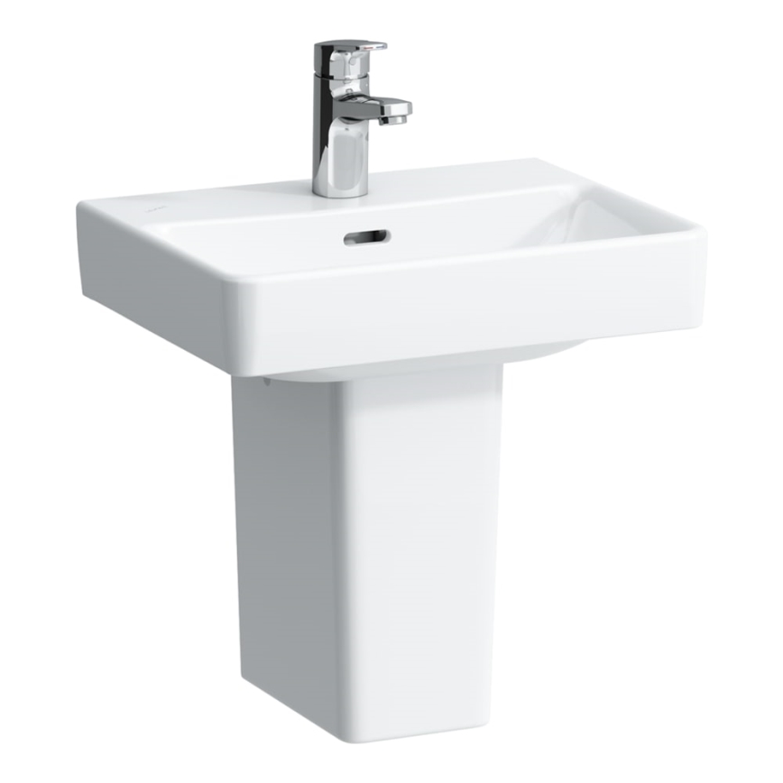 LAUFEN H8159610001041 - Раковина PRO 45x34 см для установки на стільницю або настінна, керамічна, біла