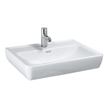 LAUFEN H8189510001041 - Умивальник накладний (на стільницю)/підвісний PRO 55x48 см кераміка/білий