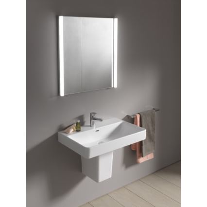 LAUFEN H8189580001041 - Раковина на столешницу/подвесная PRO 55x38 см керамика/белая