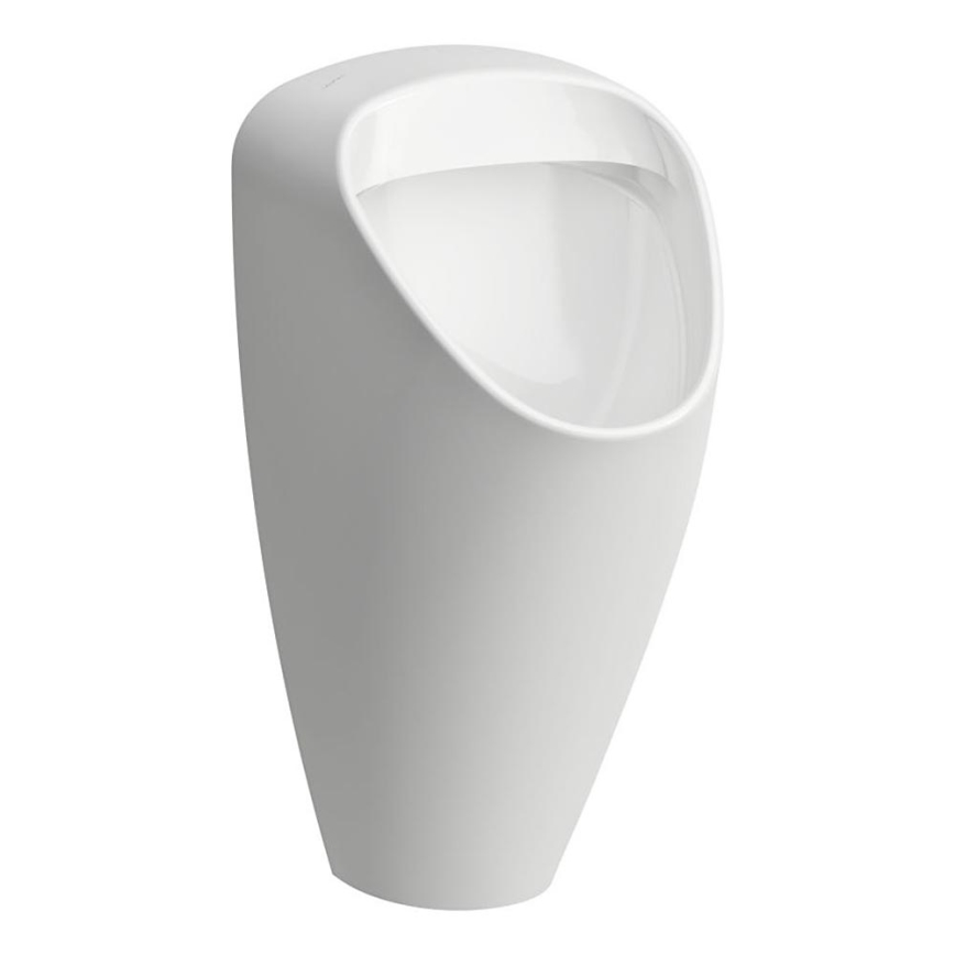 LAUFEN H8410610000001 - Пісуар CAPRINO з внутрішнім підводом, заднім зливом, кераміка/білий