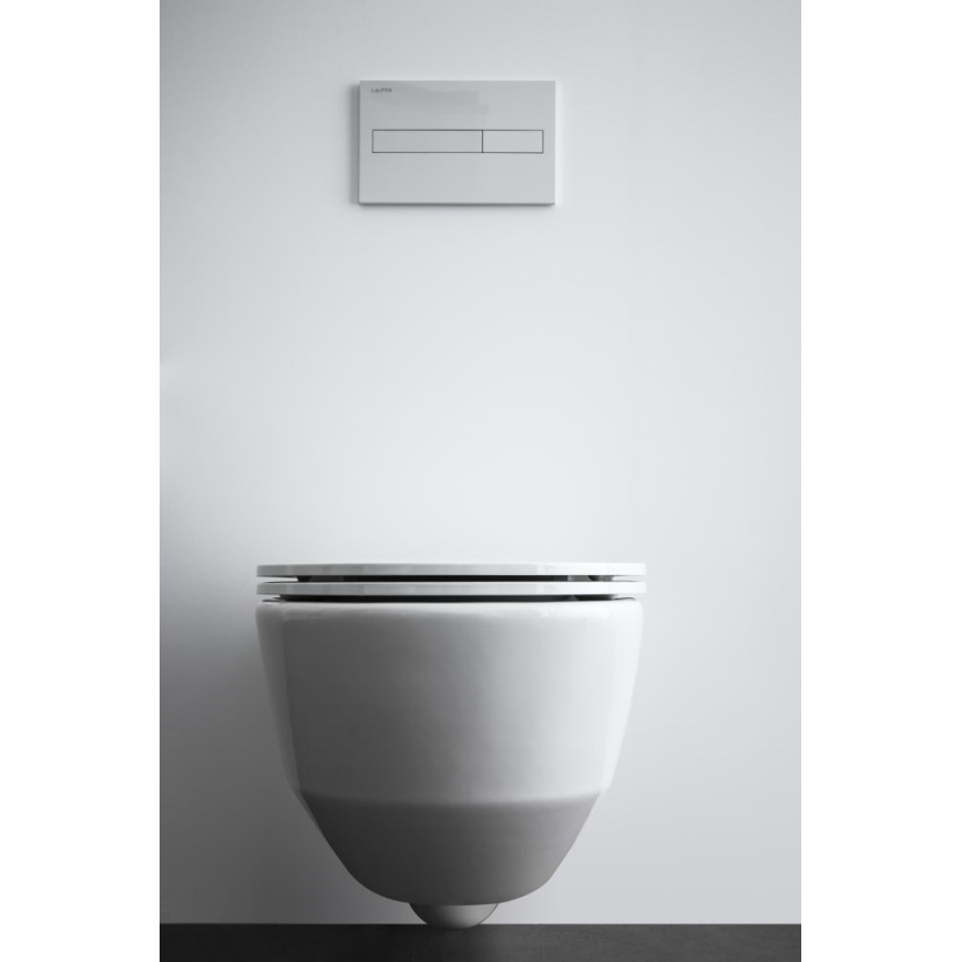 LAUFEN H8669540000001 - Подвесной унитаз PRO керамика/белый + сиденье SoftClose PRO дюропласт/белый