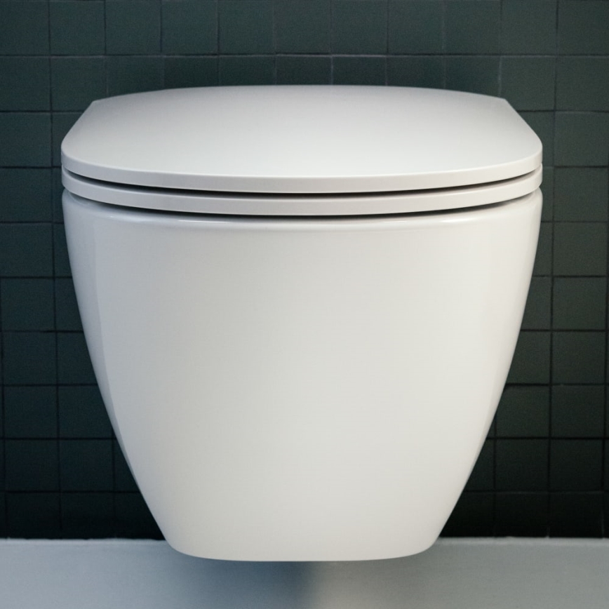 LAUFEN H8910830000001 - Сидіння для унітазу SoftClose LUA дюропласт/білий