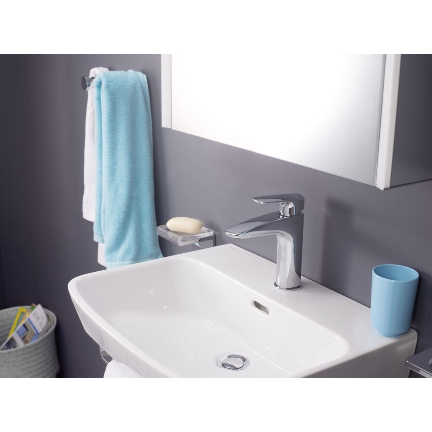 LAUFEN HF500702100000 - Смеситель для умывальника LAURIN 16,2 см блестящий хром