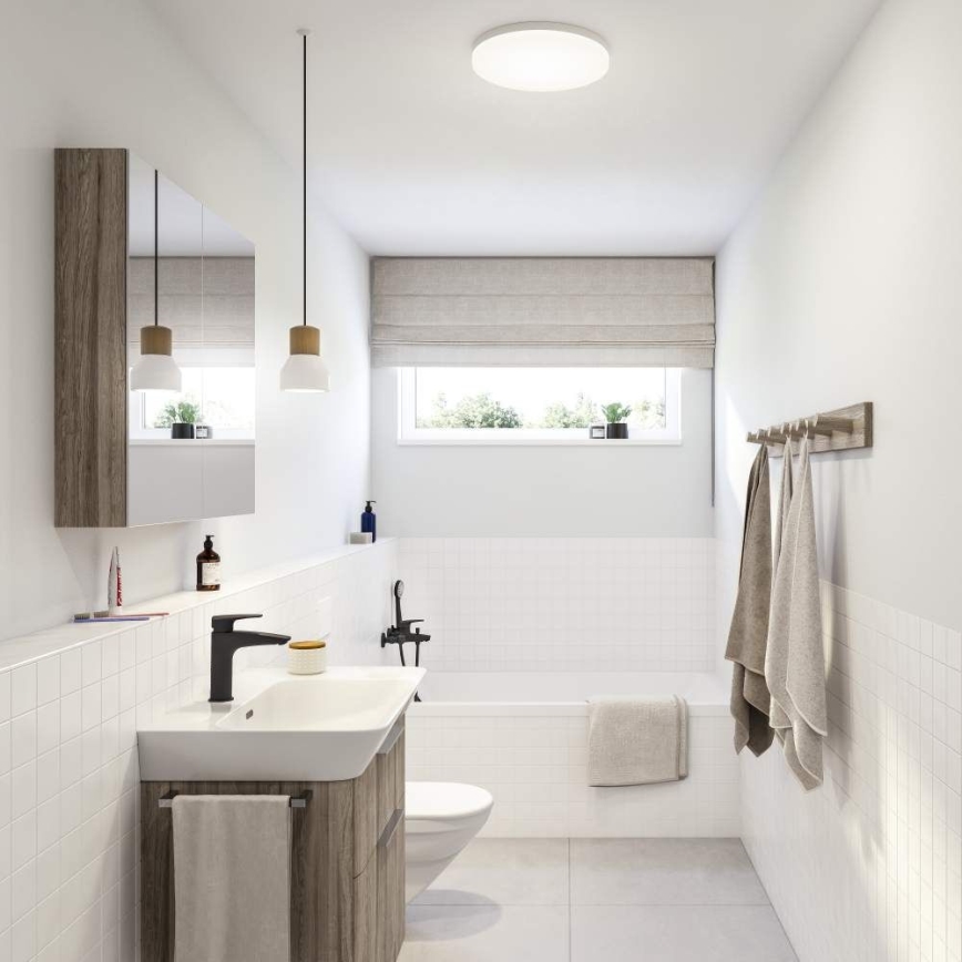 LAUFEN HF500702428000 - Змішувач для умивальника LAURIN 16,2 см матовий титановий чорний