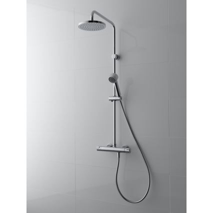 LAUFEN HF500957100600 - Душевой гарнитур с термостатическим смесителем CITYPRO блестящий хром