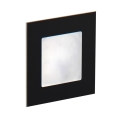 LDST AN-01-SC-BC9 - Светодиодный светильник для подсветки лестницы ANGEL 9xLED/1,2W/230V матовый/черный 