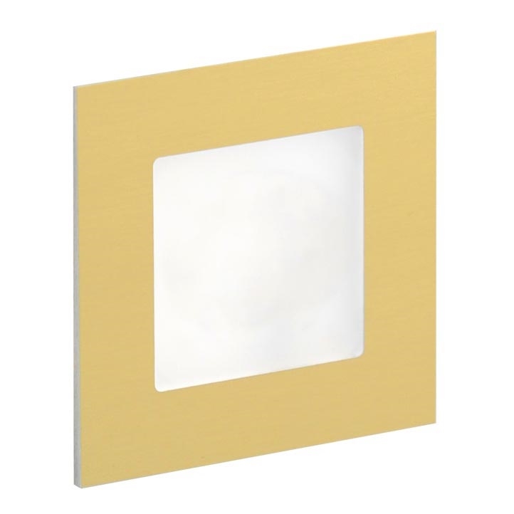 LDST AN-01-SZ-BC9 - Светодиодный светильник для подсветки лестницы ANGEL 9xLED/1,2W/230V золотистый 3500K