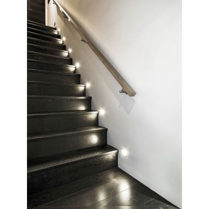 LDST DI-01-B-BZ12 - LED Підсвітка сходів DIANA LED/1,2W/230V білий 6500K