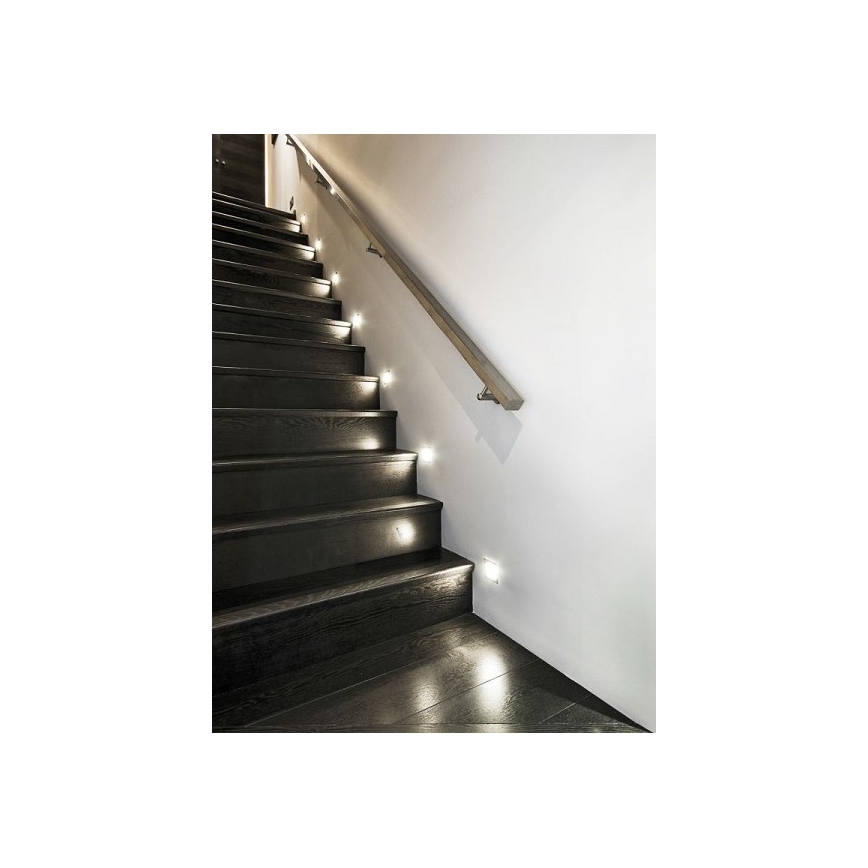 LDST DI-01-B-BZ12 - LED Підсвітка сходів DIANA LED/1,2W/230V білий 6500K
